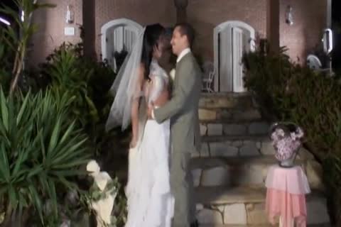 shemale Bride Alessandra Ribeiro plowed Hard