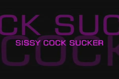 Sissy cocksmoker