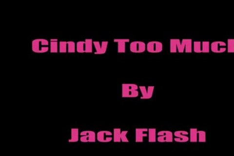 cute busty TS Jerks Off And Cums