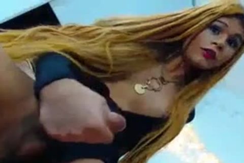 pretty lady-man In amazing underware Solo