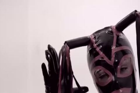 lusty Latex sheboy bangs