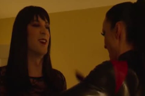 Cross bangs Woman