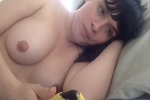 dark Hair monstrous mambos sheboy Tugs Her weenie Until she Cums Off