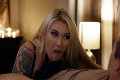 breasty blonde Ts Dante Colle wazoo banged By Dante Colle