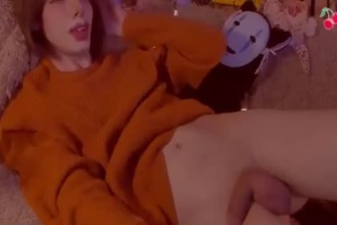 enchanting sheboy playgirl Shows Her Hard weenie