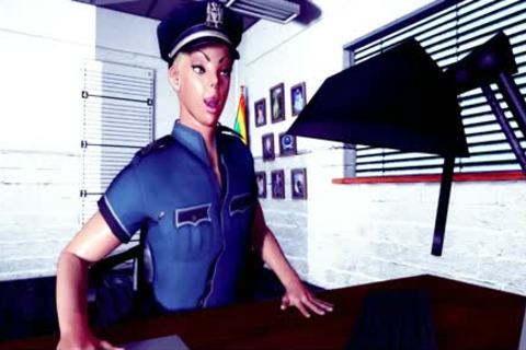 POLICE teen fucked BY FUTAS (FUTA ON MALE, FUTANARI 3D, FUTA