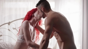 Trans Sensual - Jenna Gargles with Dante Colle caught cumshot