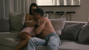 Trans Sensual: Slamming hard escorted by brunette Khloe Kay