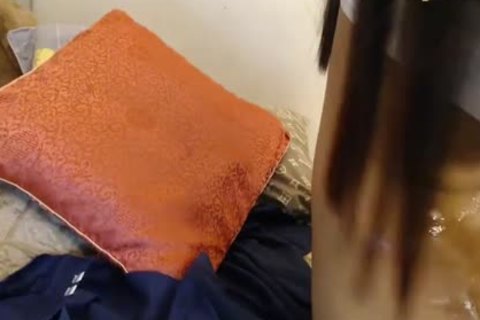 Solo asian cumshot