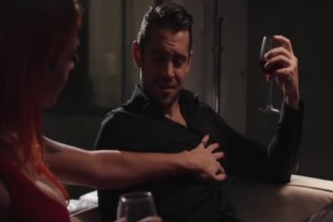 Tbabe Aspen Brooks Strokes Shecock whilst engulfing Dantes shlong