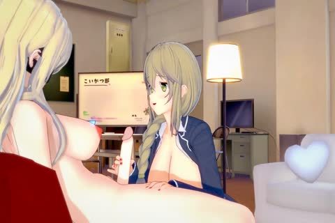 Futa Sword Maiden X Guild beauty[Goblin Slayer] — 3D anime