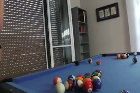 teen Loses Pool Game And Must suck nice-looking Raphaella Ferrari large Active SheCock