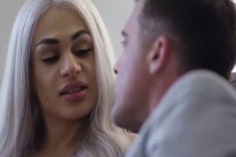 blonde sheboy Eva Maxim arse Streched By A Bigdick