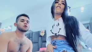 tranny Wanks Her large weenie And cum