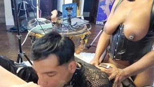 sleazy Sissy three-some