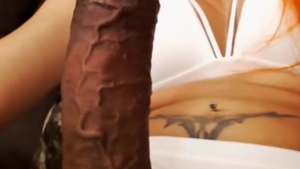 sexy Trans angel With brunette cock