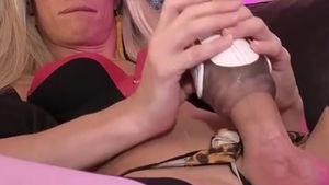 blond TS With large rod