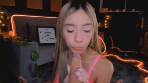 ladyman Enjoys A Load Of Sex ramrod Juice