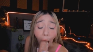 ladyman Enjoys A Load Of Sex ramrod Juice