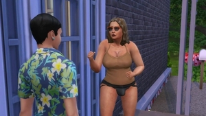 lascivious older Trans Woman Wants Her youthful neighbor - WickedWhims