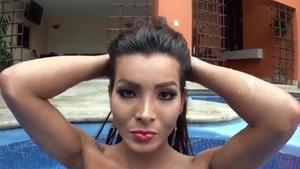 arse hammered Trans Smashed By big penis In fine butthole gap