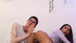 sheboy Got poke By Femboy On webcam