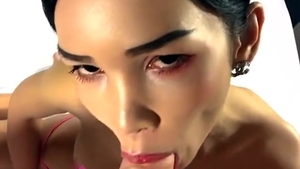 Ladyboy Maew charming large Tit FlipFlop Sex painfully