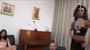 juicy orgy With Two Randy trannies