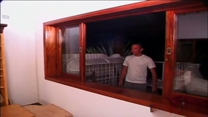 blonde TS ejaculates On boy After ass
