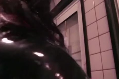 dark Sucks tranny ramrod And acquires pounded Up The anal